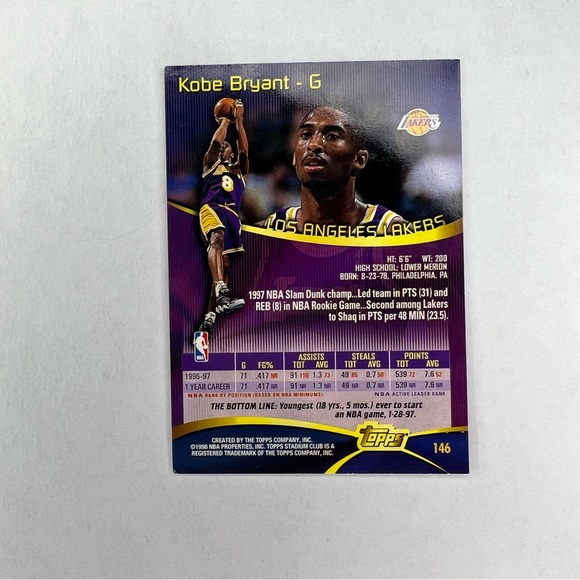 Kobe Bryant 96/97 Rookie Card Fleer Metal PLUS 1998 tops. - Picture 4 of 8